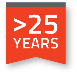 over 25 years