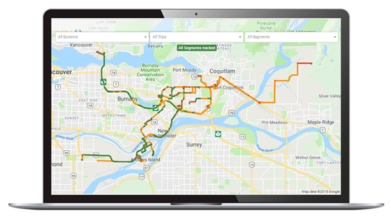 Advanced Mobility Reporting AMR-laptop